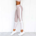 Dusty Pink Side Panel Workout Pants