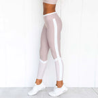 Dusty Pink Side Panel Workout Pants