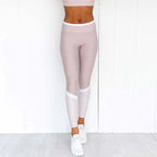 Dusty Pink Side Panel Workout Pants