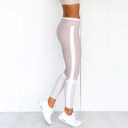 Dusty Pink Side Panel Workout Pants